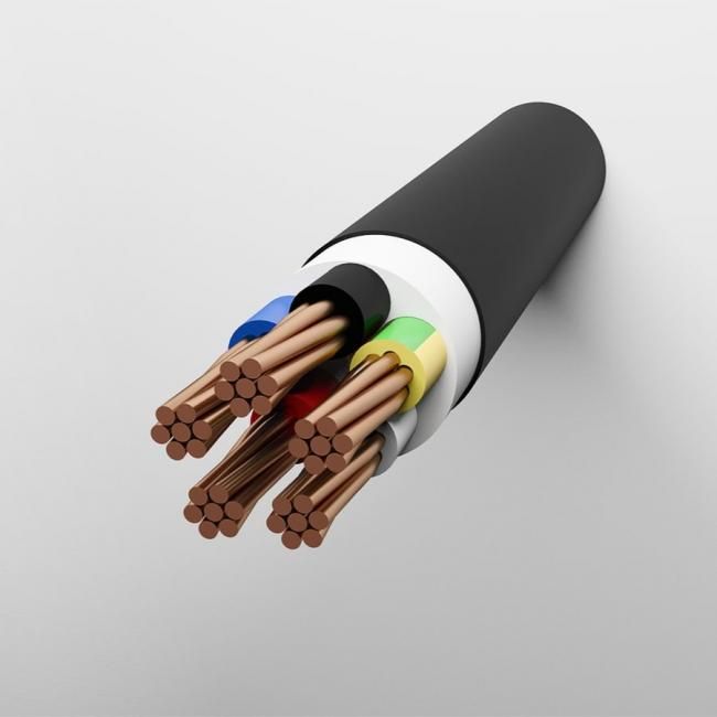 Round power cable, PVS 5 * 6 ZFNM_0
